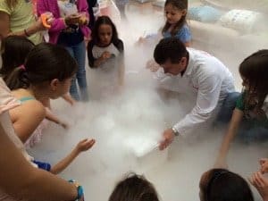 Dry Ice Experiments at our Science Boffins Parties