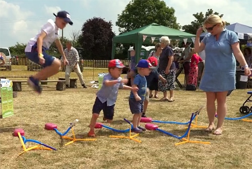 Flying Rockets at Science Boffins Event